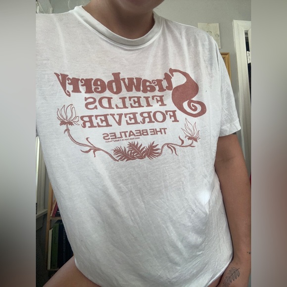 FP X Junk Food clothing Strawberry Fields Forever Tee - Picture 3 of 6